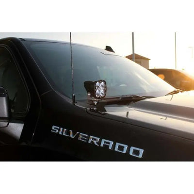 2019 Chevy Silverado 1500 A-Pillar Led Light Kit - Wheel Every Weekend