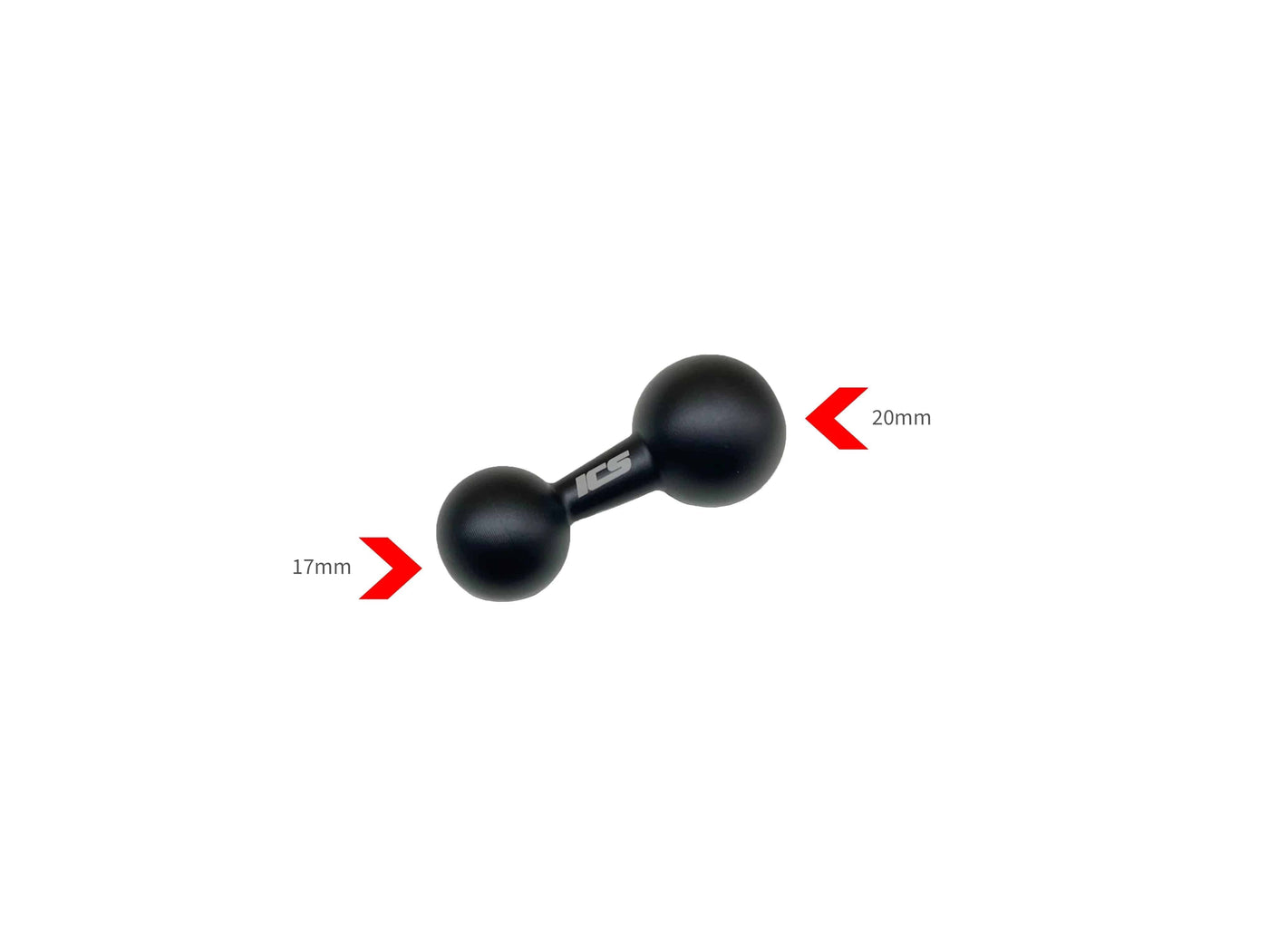 20mm to 17mm double Ball Mount ICS FAB