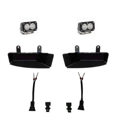 Dodge 19+ Ram 2500/3500 S2 Fog Pocket LED Light Kit - Wheel Every Weekend