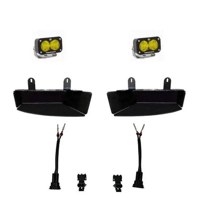 Dodge 19+ Ram 2500/3500 S2 Fog Pocket LED Light Kit - Wheel Every Weekend