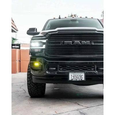 Dodge 19+ Ram 2500/3500 S2 Fog Pocket LED Light Kit - Wheel Every Weekend