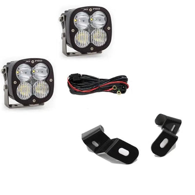 19+ Dodge Ram 2500/3500, A-Pillar Kit, XL Driving Combo LED Lights - Wheel Every Weekend
