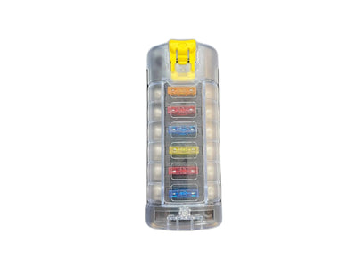 6 Circuit Independent Fuse Block Standard Blade with Cover ICS FAB