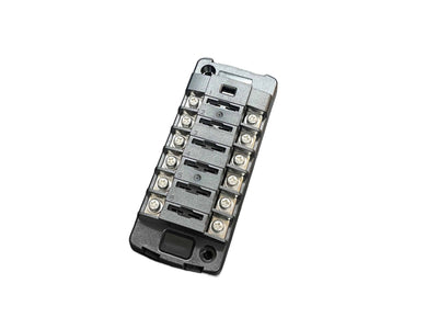 6 Circuit Independent Fuse Block Standard Blade with Cover ICS FAB
