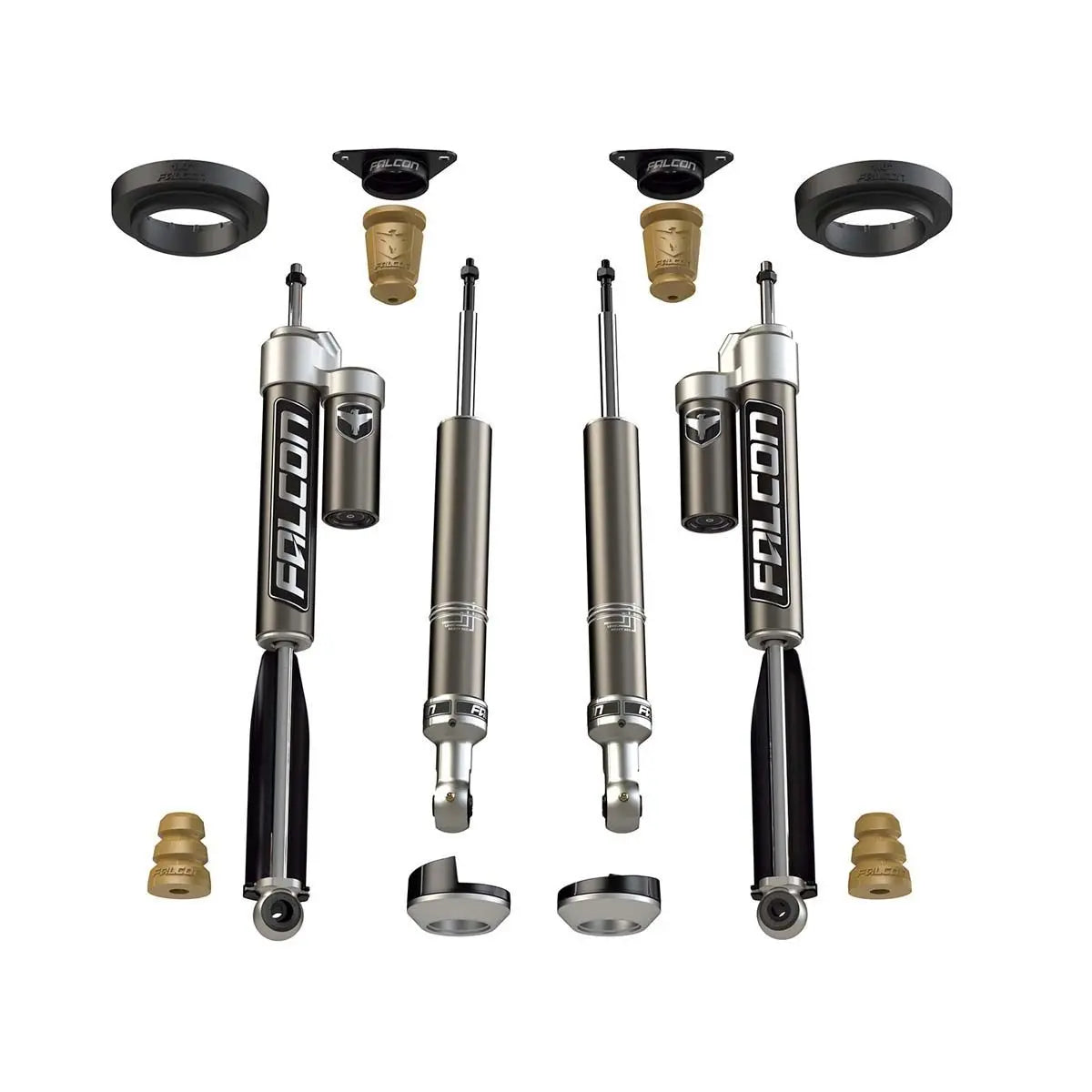 Falcon Shocks 2005+ Toyota Tacoma Falcon Sport Tow/Haul Leveling Shock Absorber System - Wheel Every Weekend