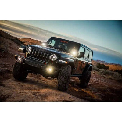 Jeep JL Rubicon Squadron-R SAE Fog Pocket Kit - Wheel Every Weekend