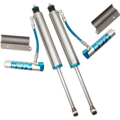 King 2.5 Dia. Rear Remote Reservoir Shocks for 89-97 Land Cruiser 80 - Wheel Every Weekend