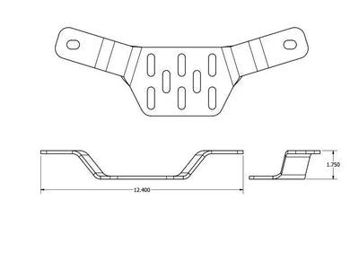 Overland Kitted Raised Boomerang Mount - Wheel Every Weekend