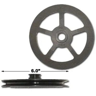 PSC Chevy 6" Diameter V Belt Race Pulley - Wheel Every Weekend