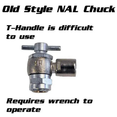 PT Shock Chuck™ Xtra Long - No Air Loss (NAL) Tire and Shock Chuck - 1000 PSI WP PowerTank