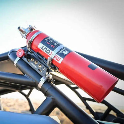 Synergy Quick Release Fire Extinguisher Mount - Wheel Every Weekend