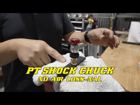 PT Shock Chuck™ - No Air Loss Tire and Shock Chuck for Hi-Pressure Applications - 1000 PSI WP