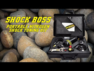 Shock Inflator with Gauge Power Tank